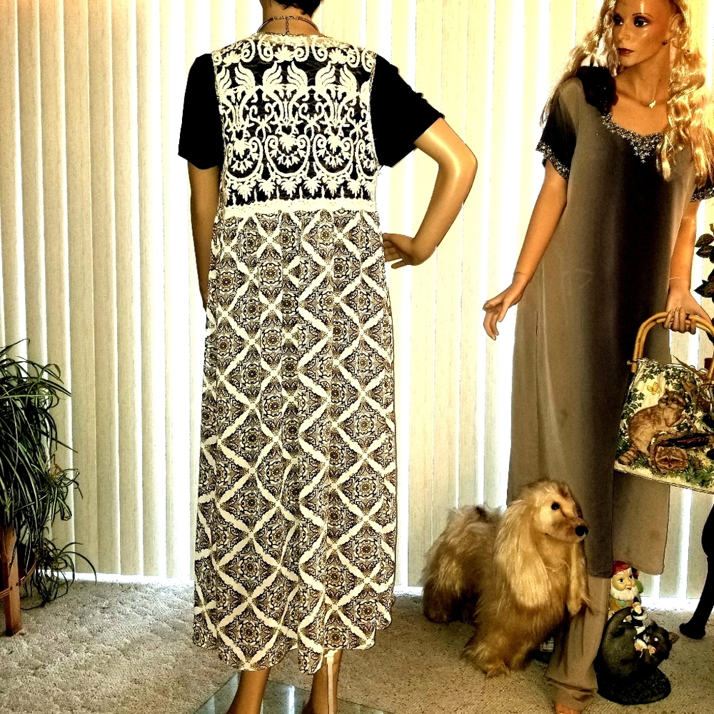 Sheer Soprano Duster Size Medium
